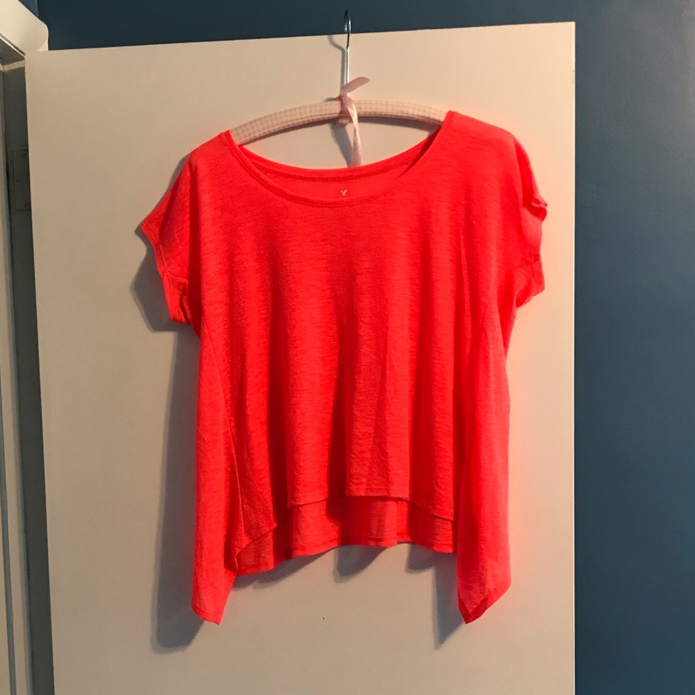 American Eagle Neon Orange T-Shirt